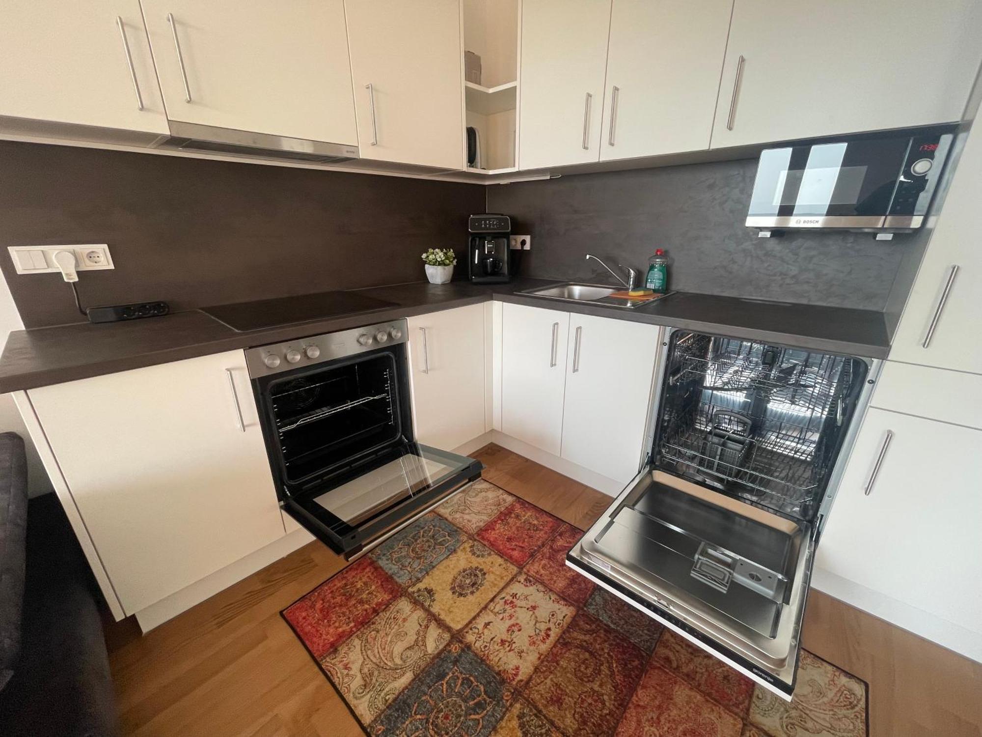 Апартаменты 100 Qm Penthouse, Self-Check-In, 2 Parkplaetze Грац Экстерьер фото