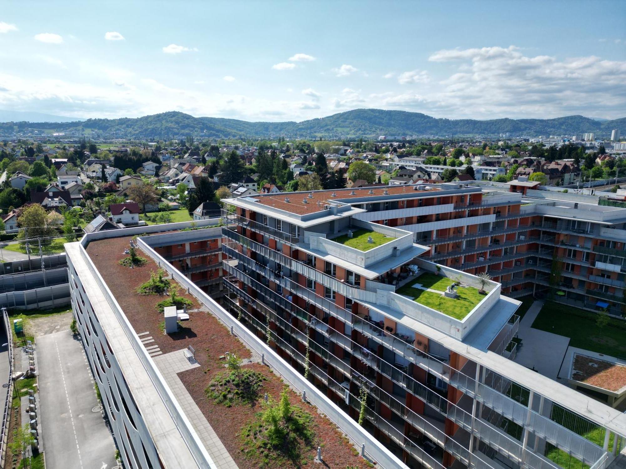 Апартаменты 100 Qm Penthouse, Self-Check-In, 2 Parkplaetze Грац Экстерьер фото
